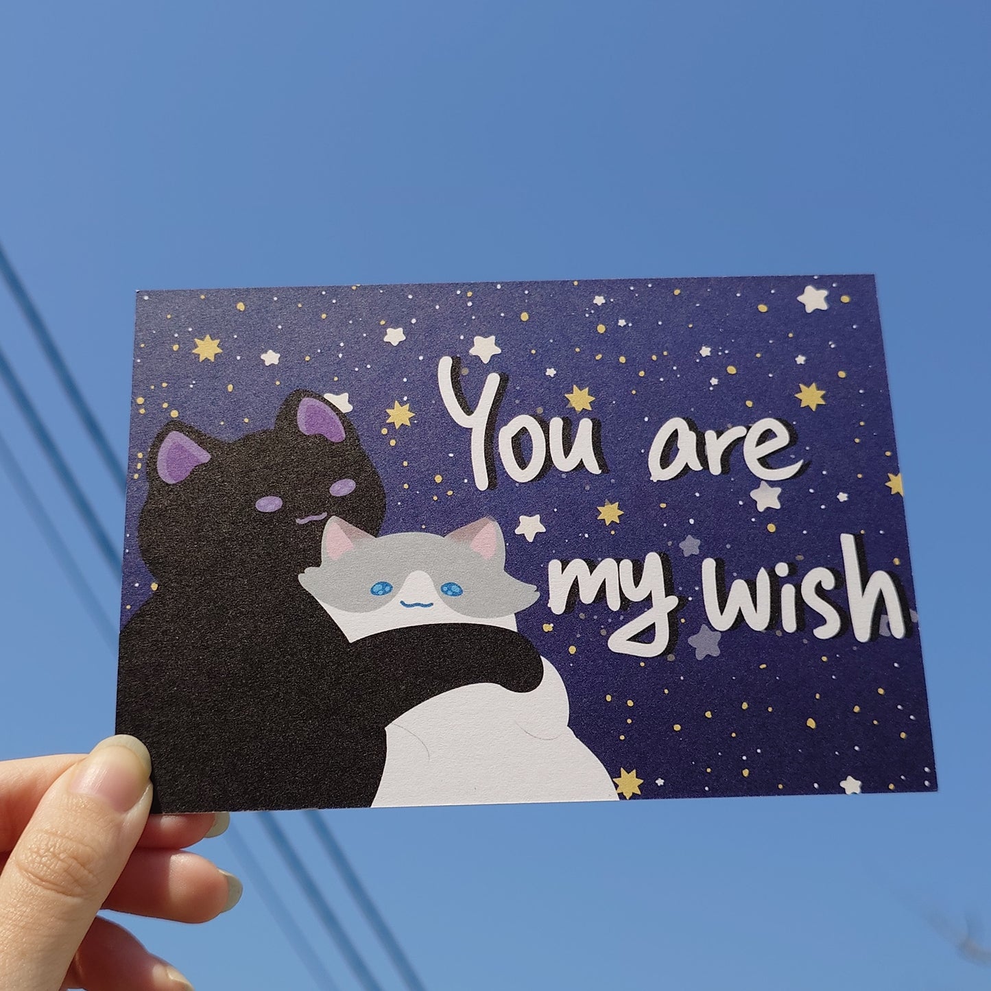 You are my wish 4x6 Postcard